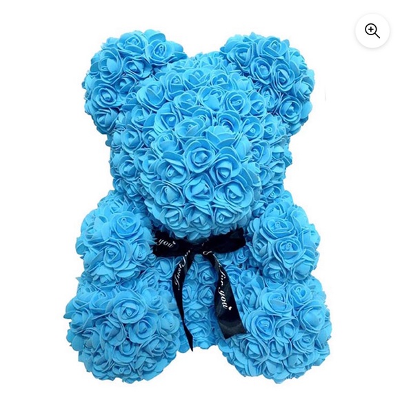 Blue flower bear - Picture 1 of 5